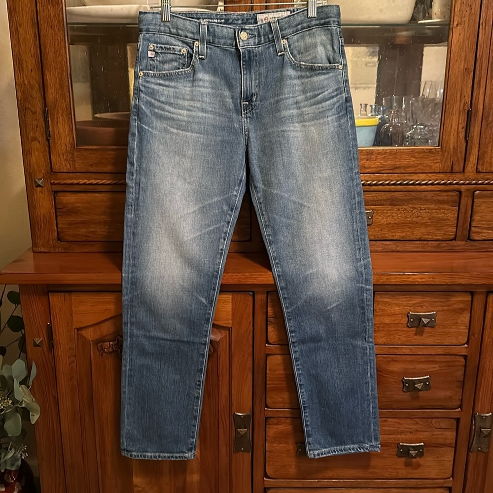 AG The Ex-Boyfriend Slim Jeans size 27R Color: 17 Years Volt